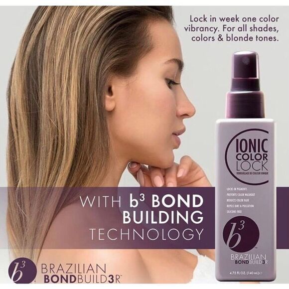 IONIC - NWT - Color Lock b3 Brazilian Bond Builder. 4.75 fl. oz. Never Used. - Picture 4 of 12